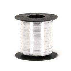 Westcoast Balloon Metallic Curling Ribbon - Silver Crimped