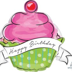 Westcoast Balloon 32107 Birthday Sweets Cupcake