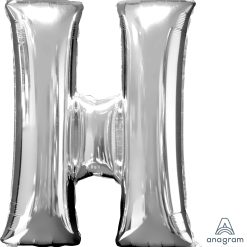 Westcoast Balloon 32960 Letter H Silver