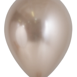 Westcoast Balloon 386645 Reflex Champagne 5 Round (50Ct)