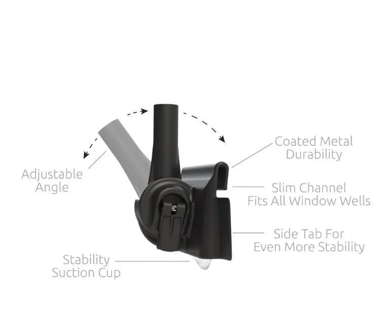 Westcoast Balloon PermaShine 1-Balloon Adjustable Car Window Kit - Image 5
