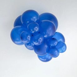 Alternative view of Westcoast Balloon 24018 Tuftex Crystal Sapphire Blue 24 Round (25Ct)