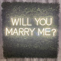 Westcoast Balloon Will You Marry Me? Neon Sign Rental