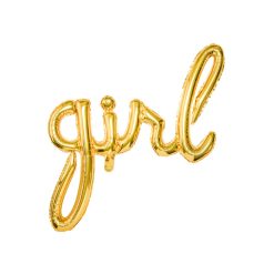 Westcoast Balloon FB43M Girl - Gold