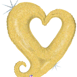 Westcoast Balloon 85797 Chain Of Hearts - Gold