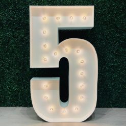 Westcoast Balloon 4Ft Marquee Number 5 Rental