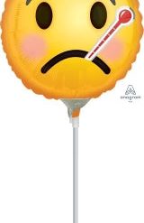 Westcoast Balloon 35305 Get Well Emoticon