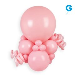 Alternative view of Westcoast Balloon 157352 Gemar Macaron Baby Pink 19 Round (25Ct)
