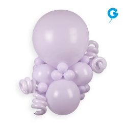 Alternative view of Westcoast Balloon 329940 Gemar Macaron Baby Lilac 31 Round (1Ct)