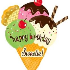 Westcoast Balloon 26792 Happy Birthday Sweetie!