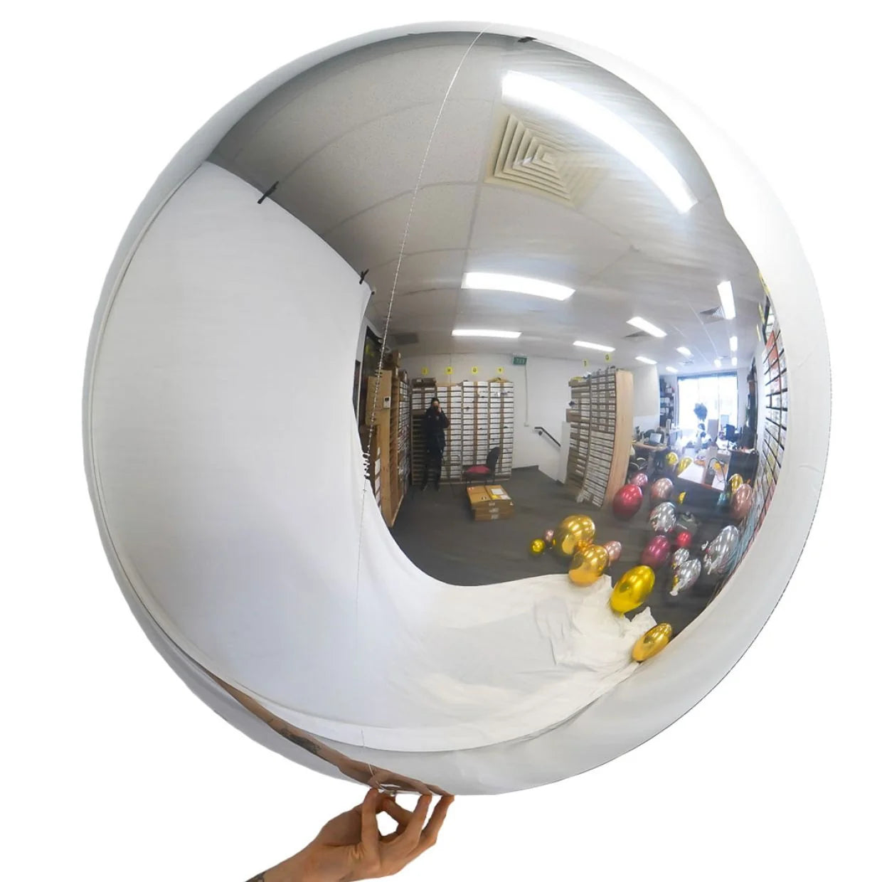 Westcoast Balloon 287128 Loon Balls 81Cm (32) Metallic Silver