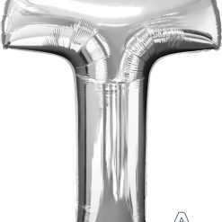 Westcoast Balloon 32985 Letter T Silver