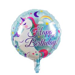 Westcoast Balloon HBDH02 Happy Birthday Unicorn