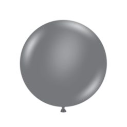 Westcoast Balloon 24080 Tuftex Gray Smoke 24 Round (25Ct)