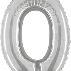 Westcoast Balloon 34915SP Letter O Silver 14In