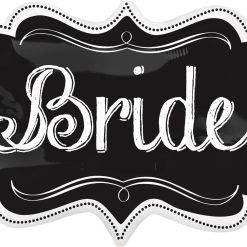 Westcoast Balloon 31238 Bride Chalkboard Marquee
