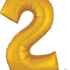 Westcoast Balloon 28246 SuperShape Number 2 Gold
