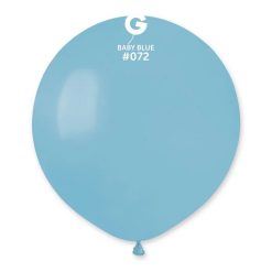Westcoast Balloon 157253 Gemar Macaron Baby Blue 19 Round (25Ct)