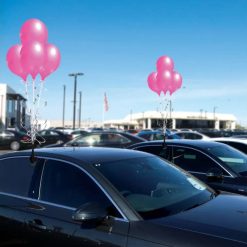 Westcoast Balloon PermaShine 4-Balloon Bouquet Adjustable Car Window Kit