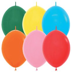Westcoast Balloon 54098 Fashion Assortment 12 Link-O-Loon Balloons (50Ct)