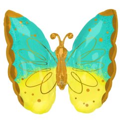 Westcoast Balloon 42790 Mint & Yellow Butterfly
