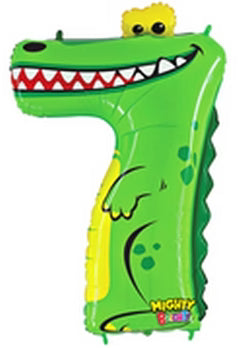 Westcoast Balloon 14947 Zooloon Number 7 Crocodile
