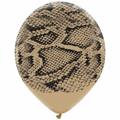 Westcoast Balloon BCT Mocha Snake 13 Round (50Ct)