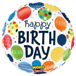 Westcoast Balloon 14366 Mighty Birthday Balloons