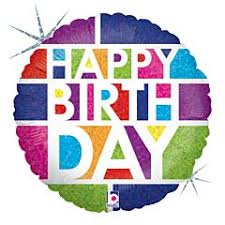 Westcoast Balloon 81752 Birthday Blocks