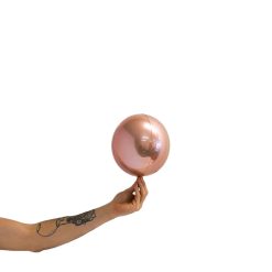 Westcoast Balloon 287422 Loon Balls 18Cm (7) Metallic Pink Rose Gold