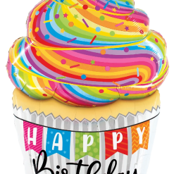 Westcoast Balloon 25200 Special Delivery Birthday Cupcake