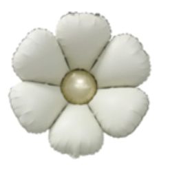 Westcoast Balloon 16 Daisy - White Sand