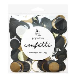 Westcoast Balloon Confetti - Black, White & Gold