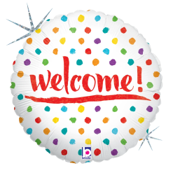 Westcoast Balloon 36282 Welcome Dots