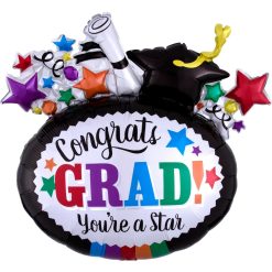 Westcoast Balloon 37197 Grad You'Re A Star