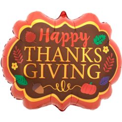 Westcoast Balloon 41967 Satin Thanksgiving Marquee
