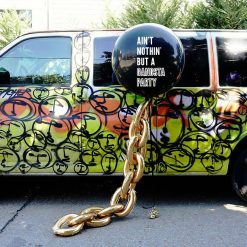 Westcoast Balloon Ain'T Nothin' But A Gangsta Party - Gold Chain Tassel Kit