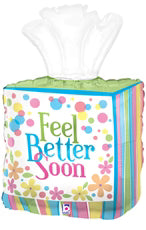 Westcoast Balloon 85825 Feel Better Tissue Box