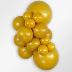 Alternative view of Westcoast Balloon 59369 Fashion Mustard 24 Round (10Ct)