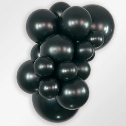 Alternative view of Westcoast Balloon 239064 Metallic Black 11 Round (50Ct)