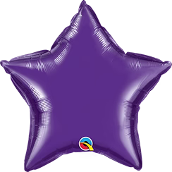 Westcoast Balloon 22856 4 Star - Quartz Purple