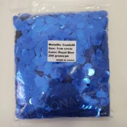Westcoast Balloon 1Cm Metallic Confetti - Blue