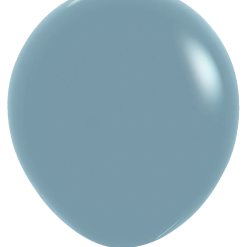 Westcoast Balloon 395616 Pastel Dusk Blue 18 Round (25Ct)