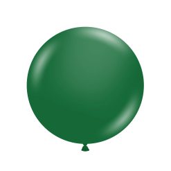 Westcoast Balloon 17054 Tuftex Metallic Forest Green 17 Round (50Ct)