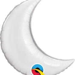 Westcoast Balloon 42123 Silver Crescent Moon 9
