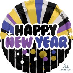 Westcoast Balloon 34000 HNY Purple & Gold