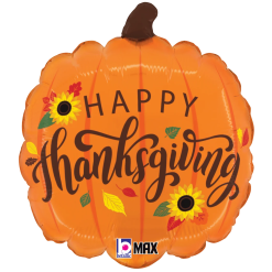 Westcoast Balloon 26312 Thanksgiving Sunflowers Pumpkin