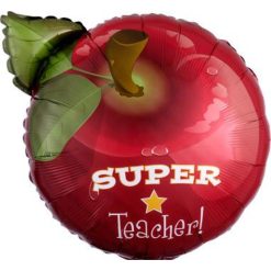 Westcoast Balloon 17601 Super Teacher Apple