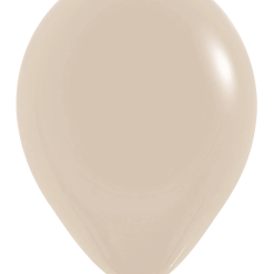 Westcoast Balloon 446189 Fashion White Sand 18 Round (25Ct)