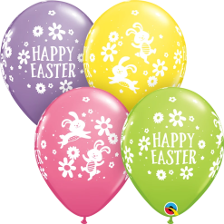 Westcoast Balloon 57101 Easter Bunnies & Daisies